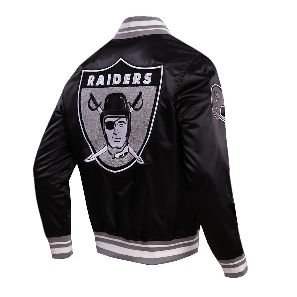 Oakland Raiders Retro Classic Rib Jacket USA Jackets