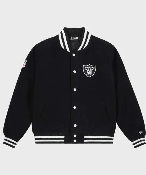 Oakland Raiders Varsity Black Wool Jacket USA Jackets