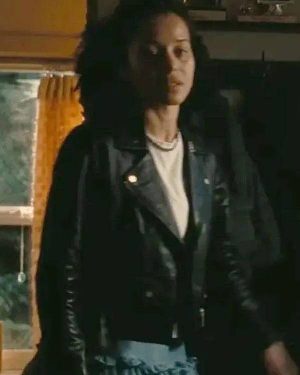 One Battle After Another Chase Infiniti Leather Jacket