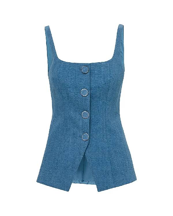 Only Murders In The Building S05 Selena Gomez Blue Vest