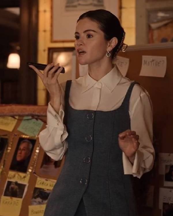 Only Murders In The Building S05 Selena Gomez Blue Vest