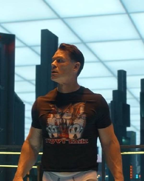 Peacemaker John Cena Black T-Shirt