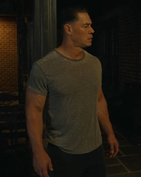 Peacemaker John Cena Grey T-Shirt