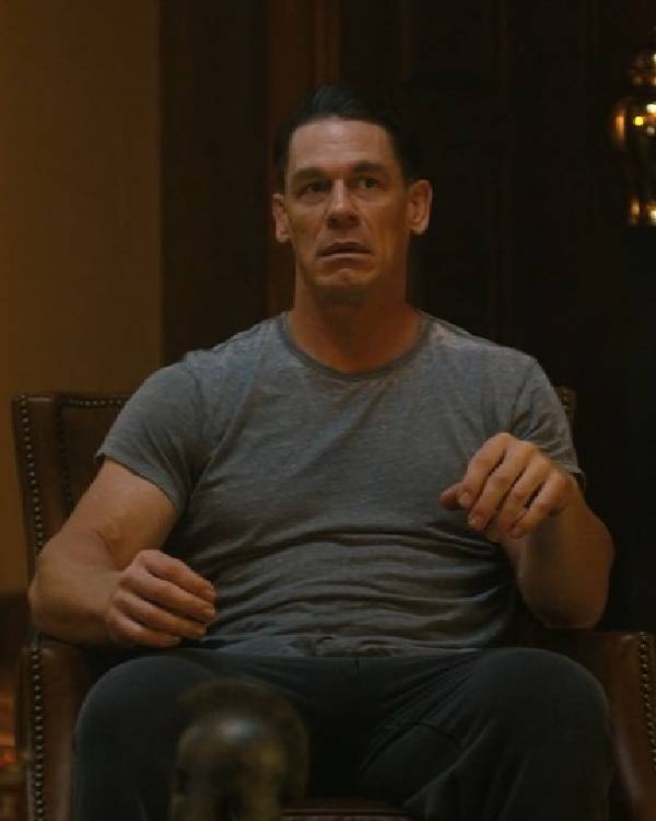 Peacemaker John Cena Grey T-Shirt