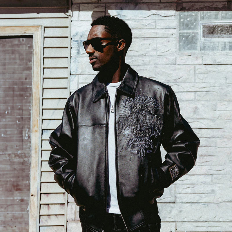 Pelle Pelle Chi-Town Black Leather Jacket