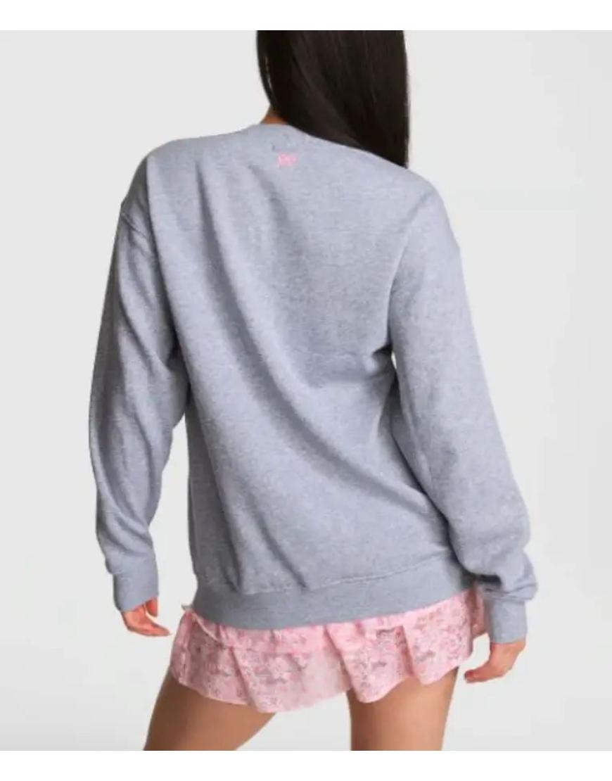 Pink x LoveShackFancy Crew Sweatshirt