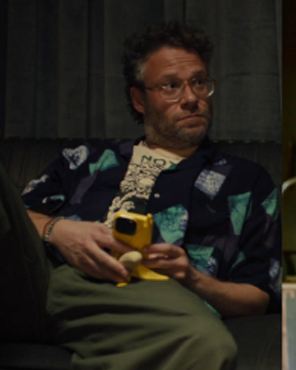 Platonic S02 Seth Rogen Blue Short Sleeve Shirt Shopotiny