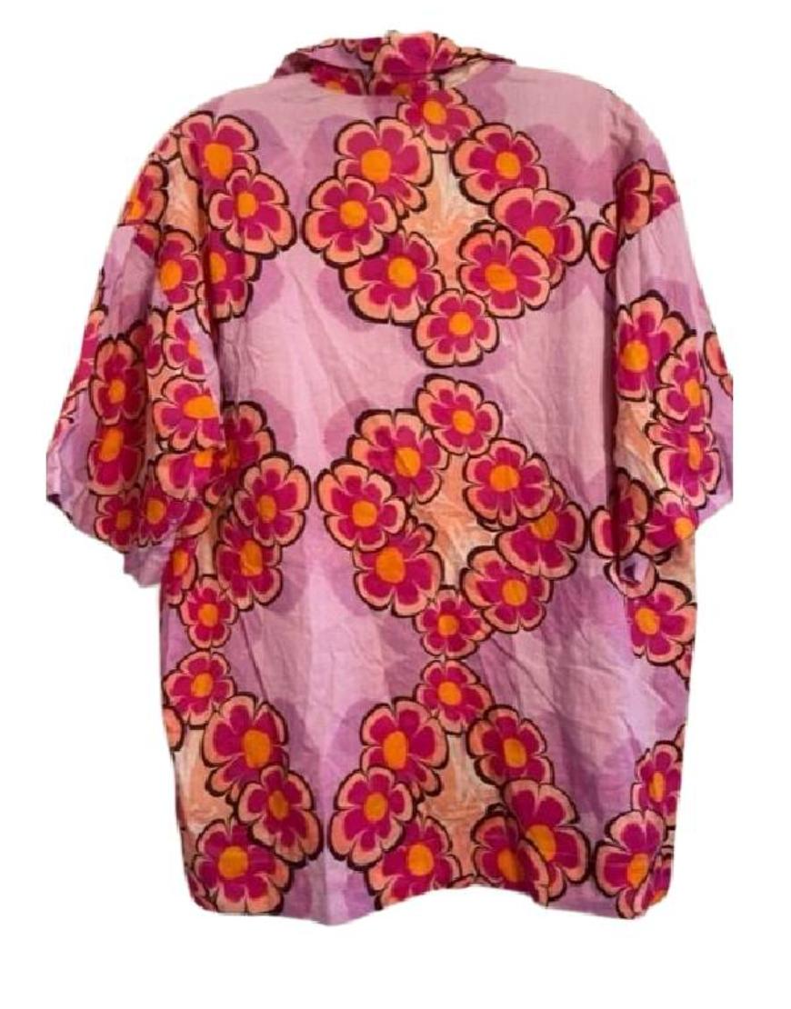 Platonic S02 Seth Rogen Pink Floral Shirt