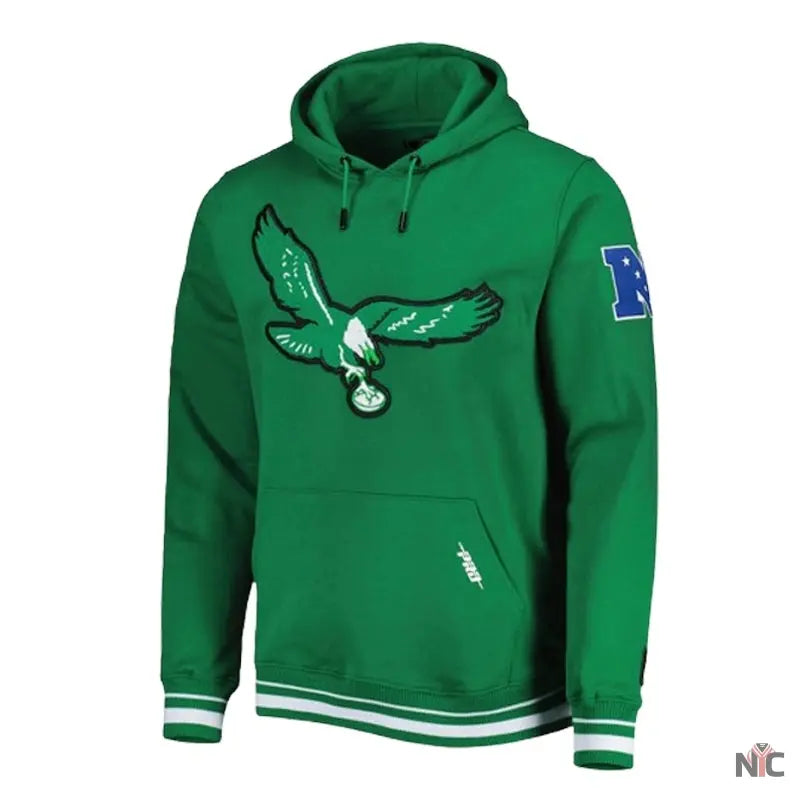 Pro Standard Philadelphia Eagles Retro Classic Hoodie Clanton Jacket