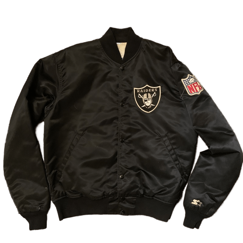 Raiders Starter Vintage Satin Varsity Jacket USA Jackets