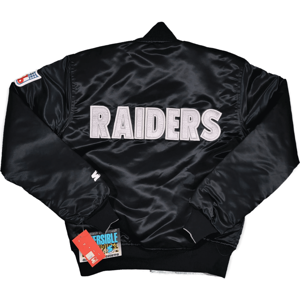 Raiders Starter Vintage Satin Varsity Jacket USA Jackets
