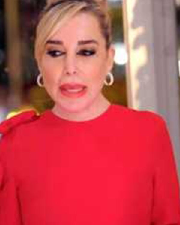 Real Housewives Of Miami Marysol Patton Red Bows Mini Dress Shopotiny