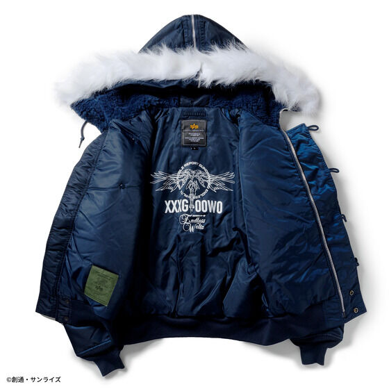 STRICT-G x ALPHA Mobile Suit Gundam Wing Endless Waltz Heero Yuy N-2B Jacket
