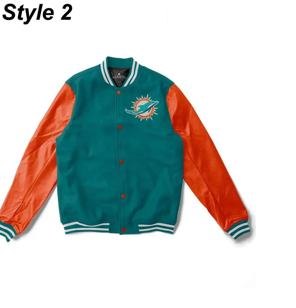 Miami Dolphins Letterman Jacket USA Jackets