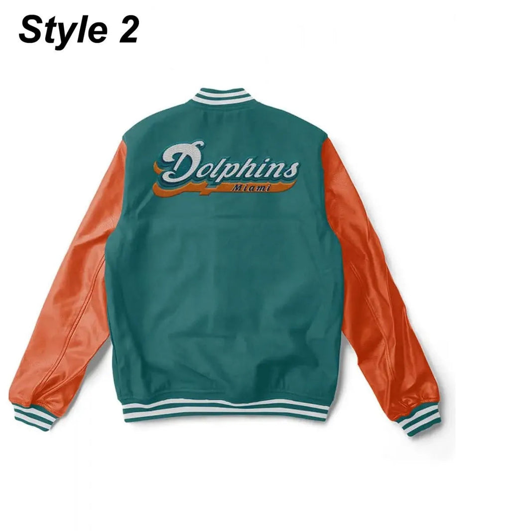 Miami Dolphins Letterman Jacket USA Jackets