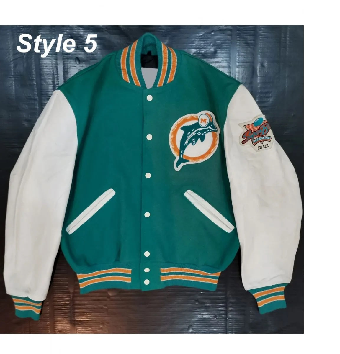 Miami Dolphins Letterman Jacket USA Jackets