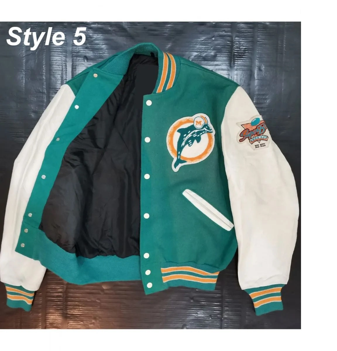 Miami Dolphins Letterman Jacket USA Jackets