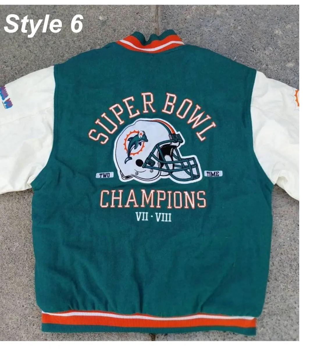 Miami Dolphins Letterman Jacket USA Jackets