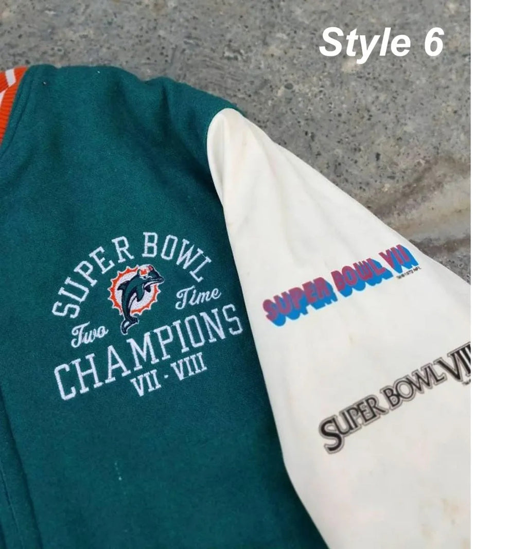 Miami Dolphins Letterman Jacket USA Jackets
