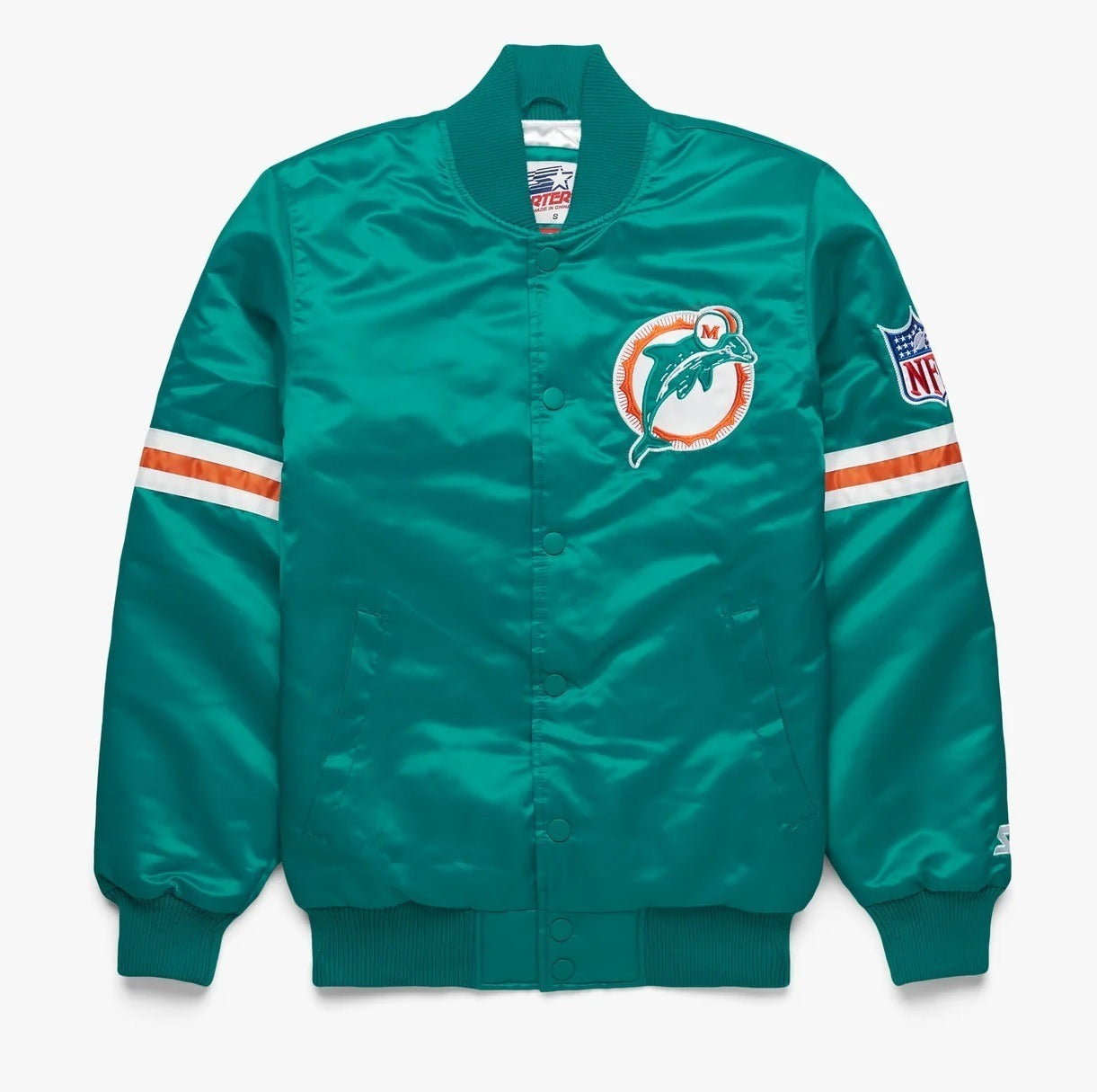 Miami Dolphins Satin Varsity Jacket USA Jackets