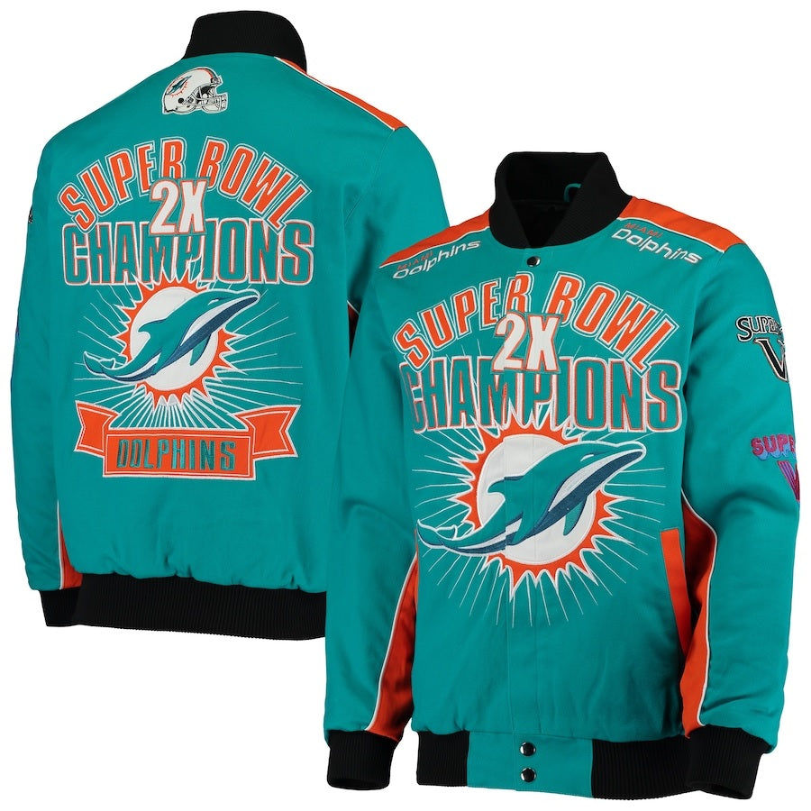 Miami Dolphins Super Bowl Champions Jacket USA Jackets