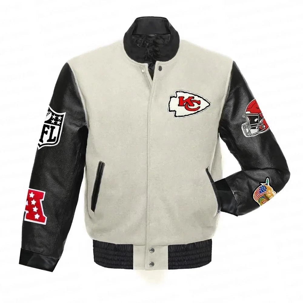 Kansas City Chiefs Travis Kelce Varsity Jacket USA Jackets