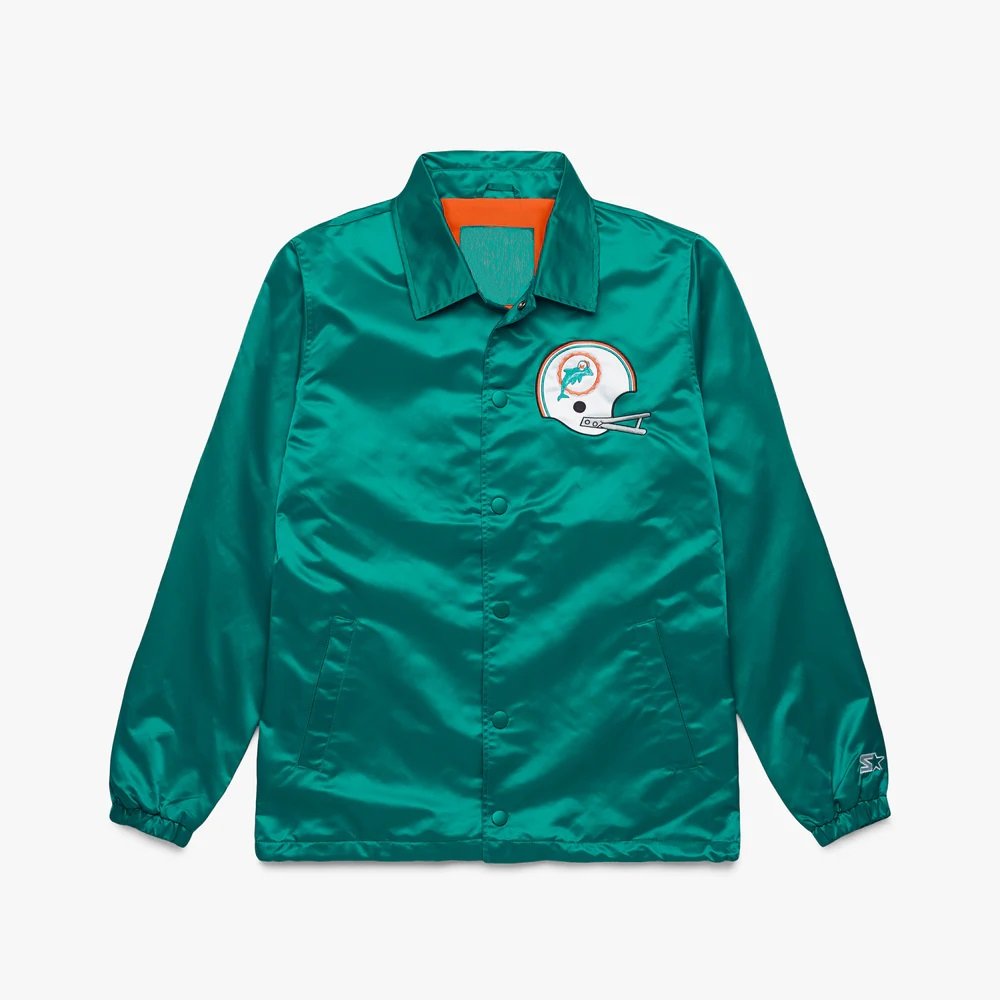 Starter Dolphins Coach Jacket USA Jackets