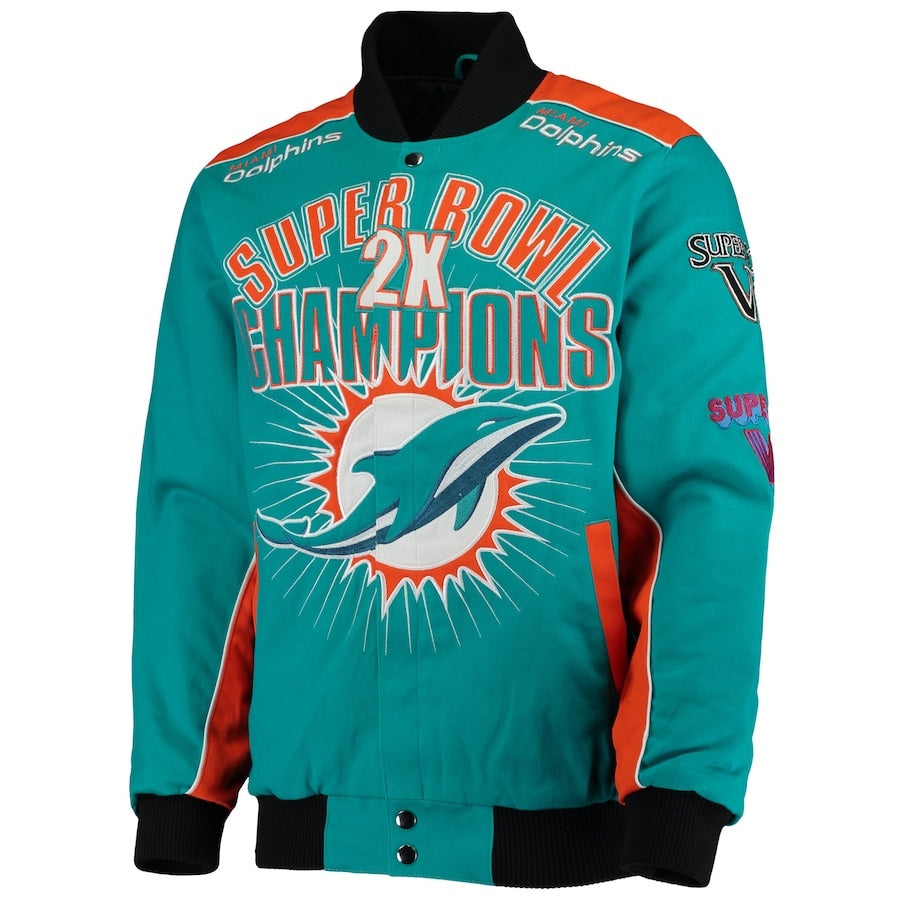 Miami Dolphins Super Bowl Champions Jacket USA Jackets