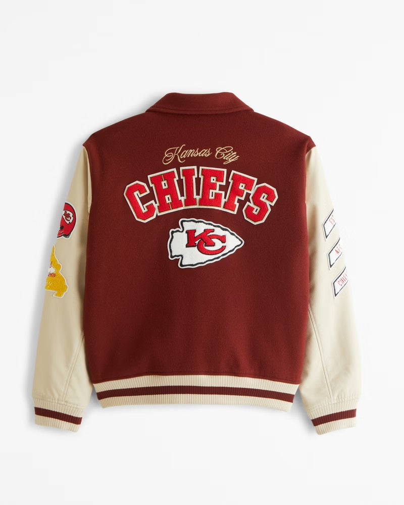 Kansas City Chiefs Varsity Bomber Jacket USA Jackets