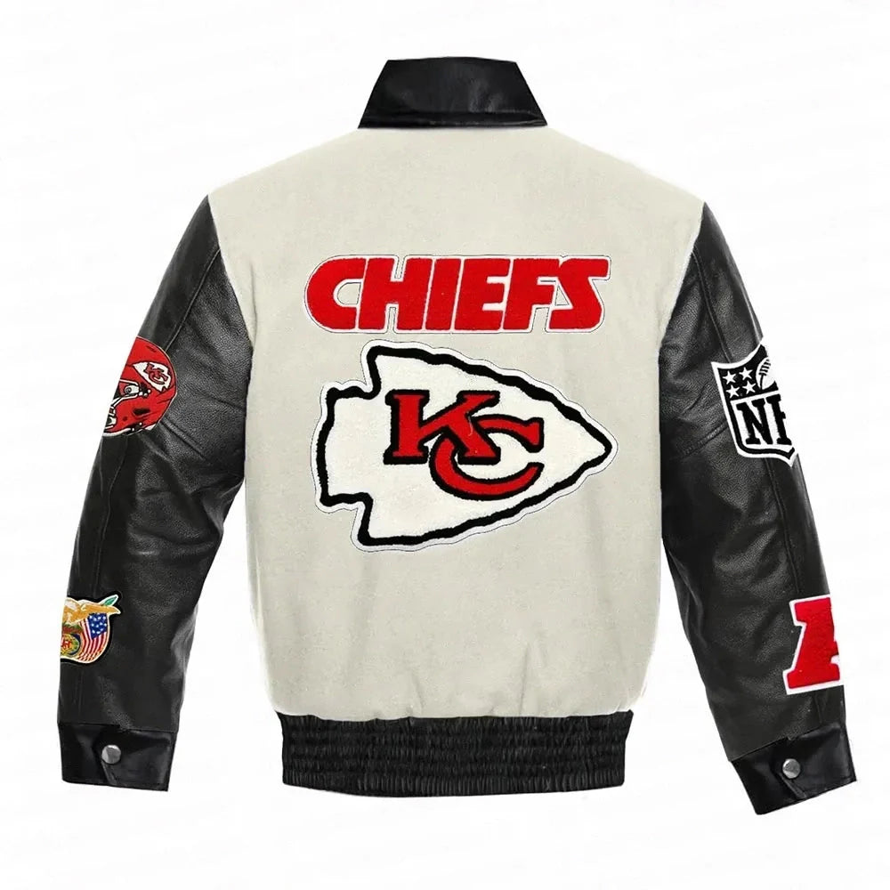 Kansas City Chiefs Travis Kelce Varsity Jacket USA Jackets