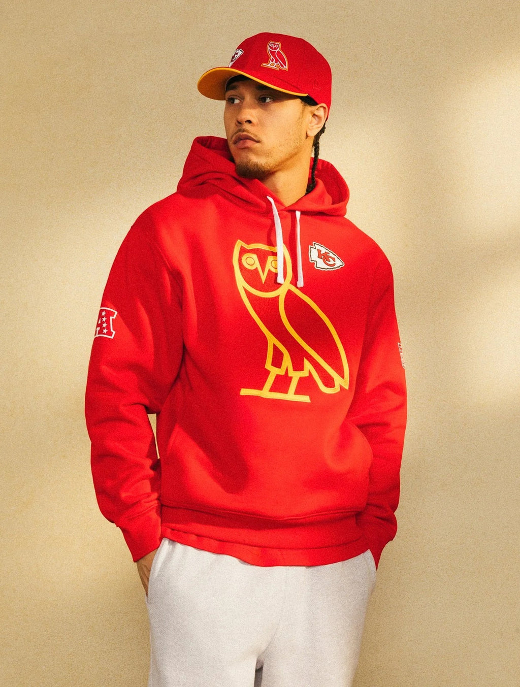 OVO NFL Kansas City Chiefs Hoodie USA Jackets