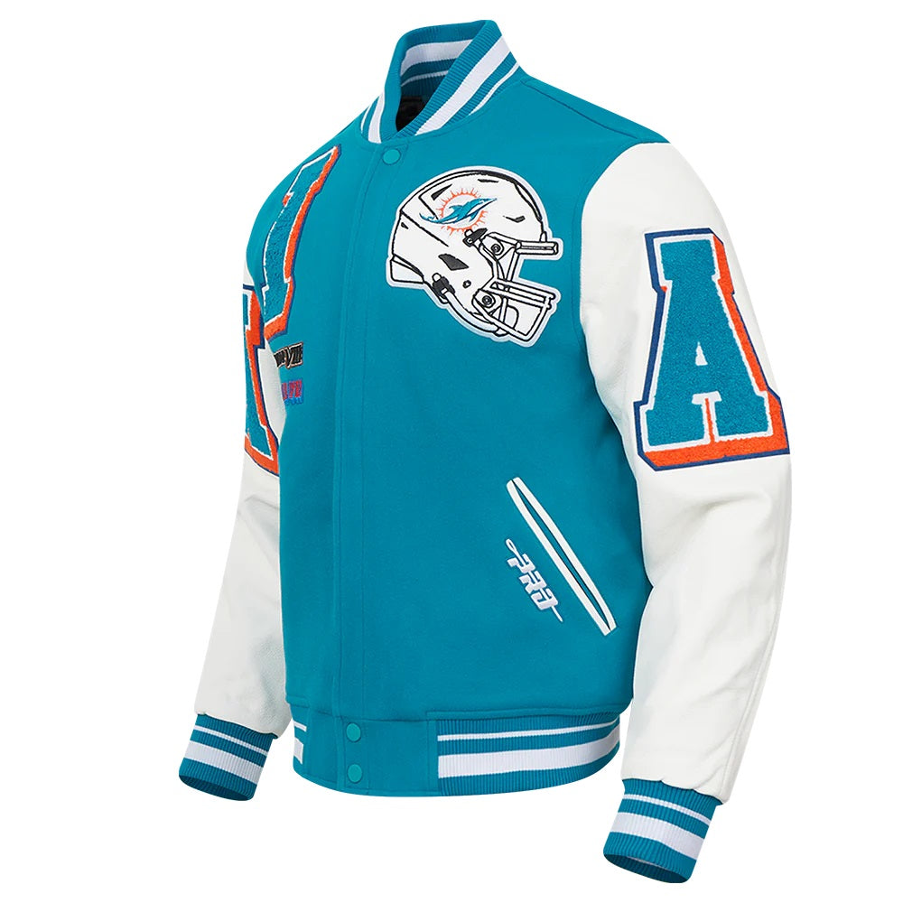 Miami Dolphins Mashup Varsity Jacket USA Jackets