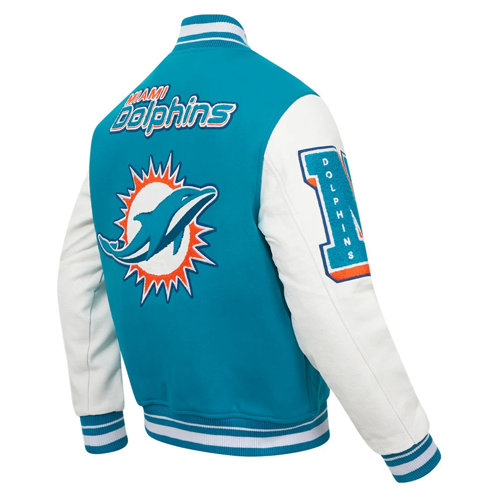 Miami Dolphins Mashup Varsity Jacket USA Jackets