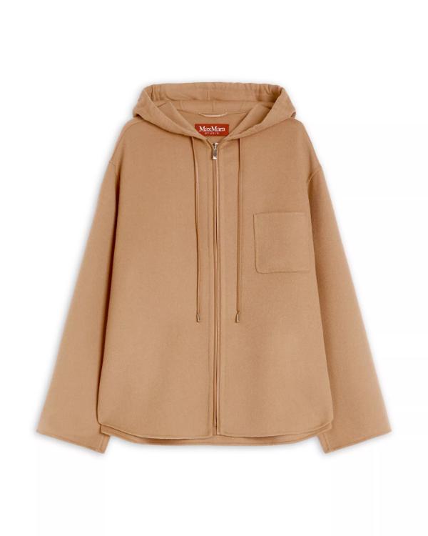 Elsbeth S03 Annaleigh Ashford Brown Hooded Jacket