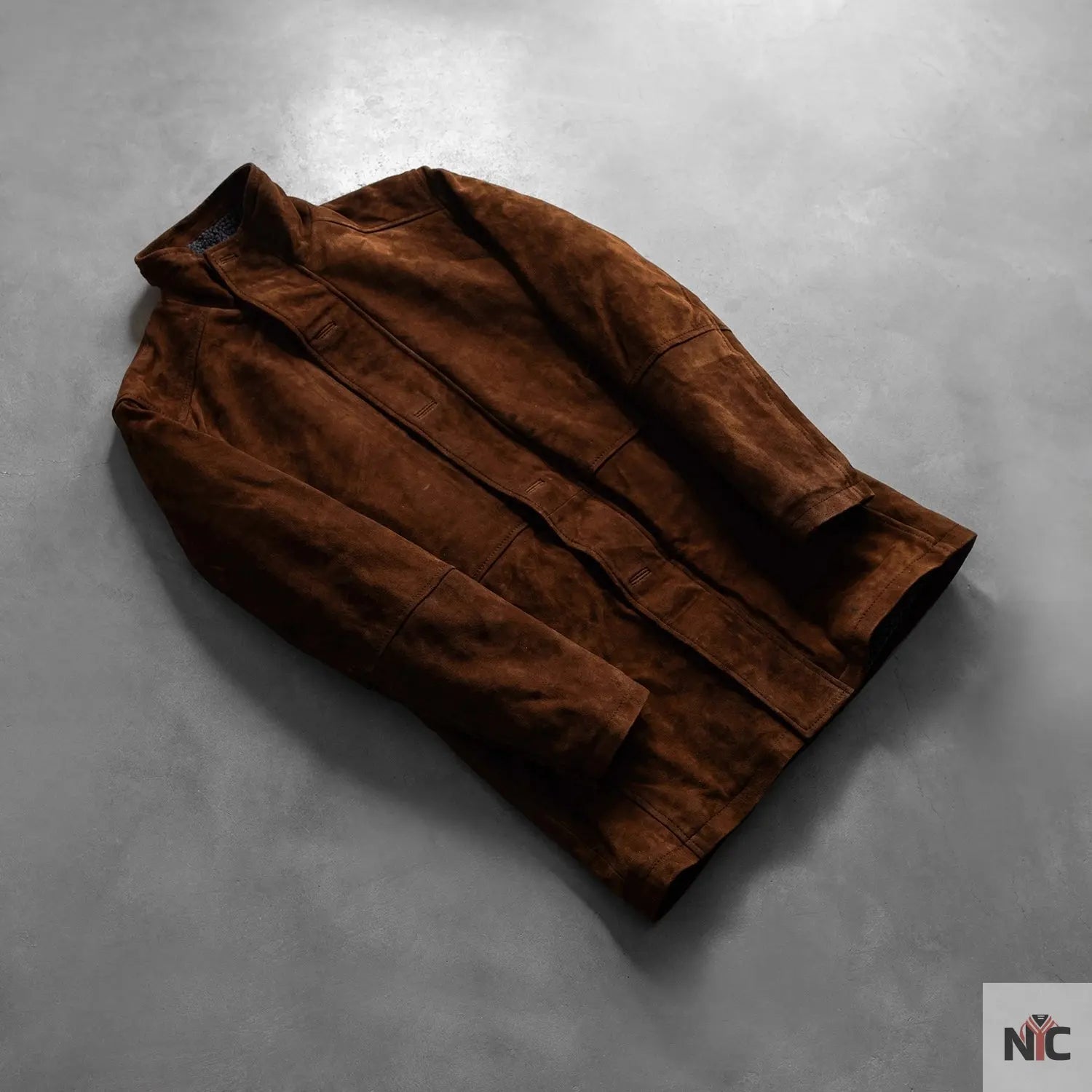 Sheriff Brown Suede Jacket Shopotiny