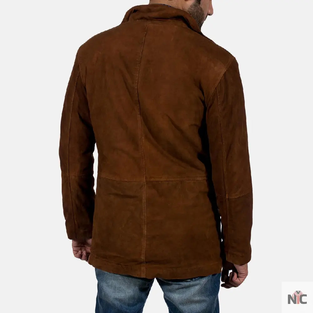 Sheriff Brown Suede Jacket Shopotiny