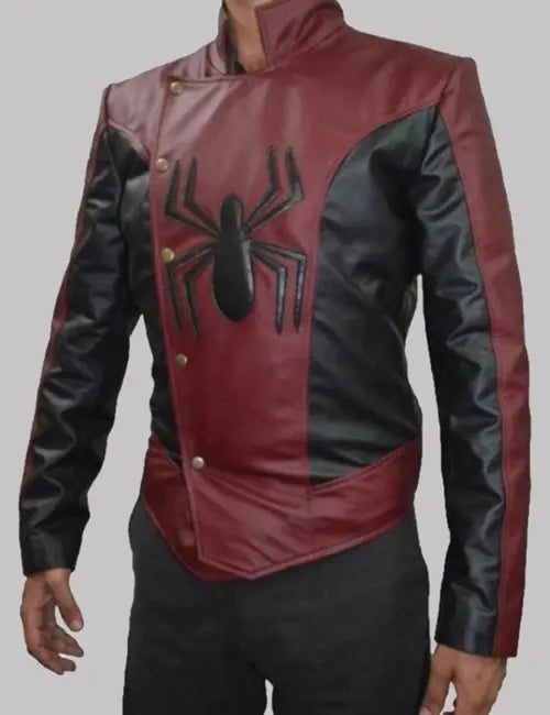 Spiderman The Last Stand Faux Leather Jacket