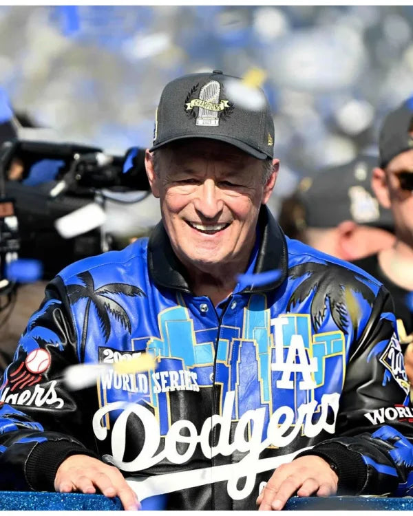 Stan Kasten 2025 Dodgers World Series Celebration Jacket