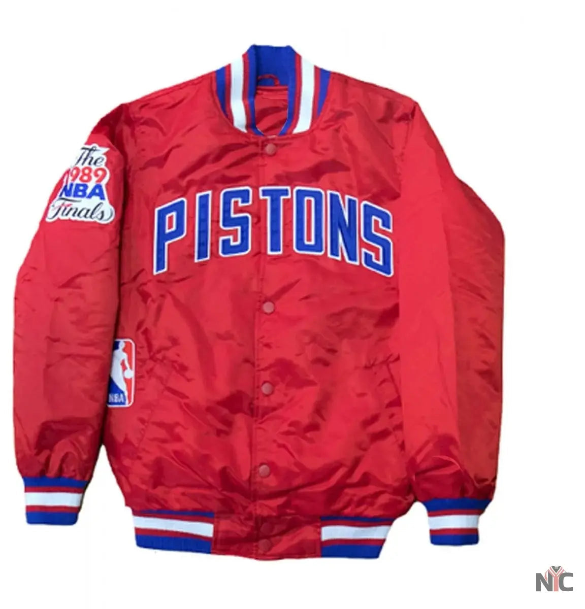Starter Detroit Pistons NBA Satin Jacket Clanton Jacket