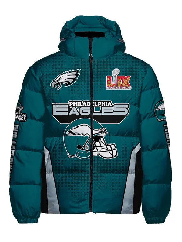 Super Bowl LIX Philadelphia Eagles Puffer Jacket