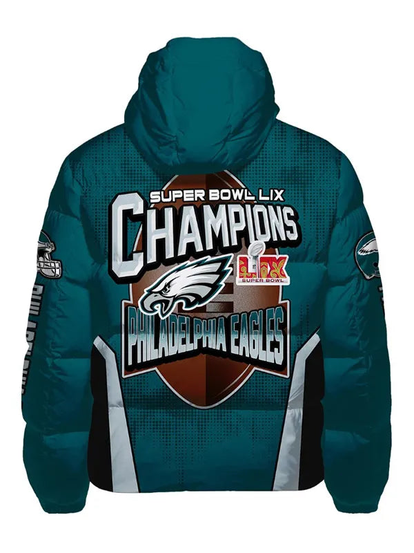 Super Bowl LIX Philadelphia Eagles Puffer Jacket