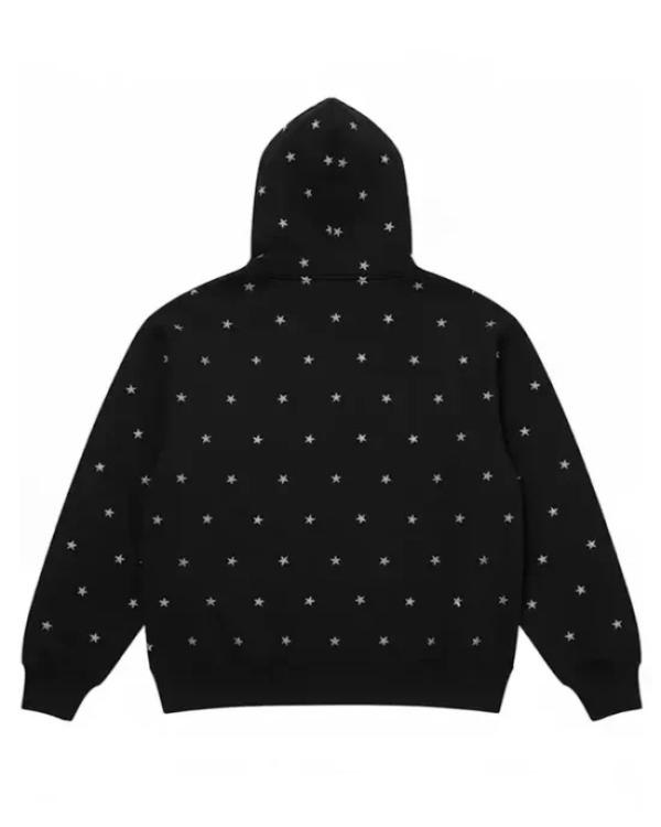 Supreme Stars Studded Hooded Sweatshirt