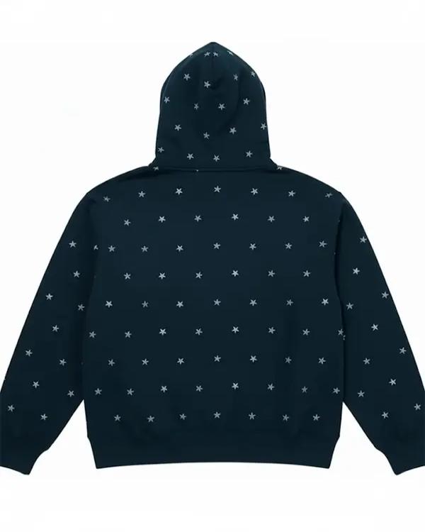 Supreme Stars Studded Hooded Sweatshirt