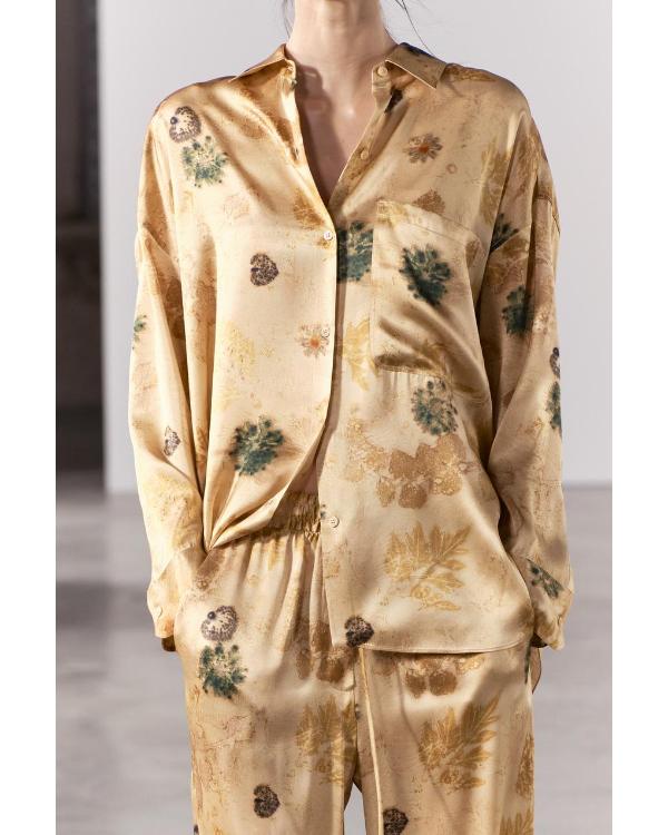 Billion Dollar Playground S01 Yellow Tie Dye Pajamas Set Clanton Jacket