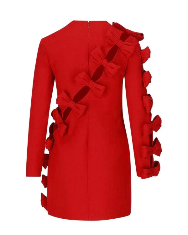 Real Housewives Of Miami Marysol Patton Red Bows Mini Dress Shopotiny