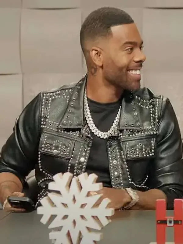 Tedee Maxwell Style Me for Christmas Black Leather Jacket