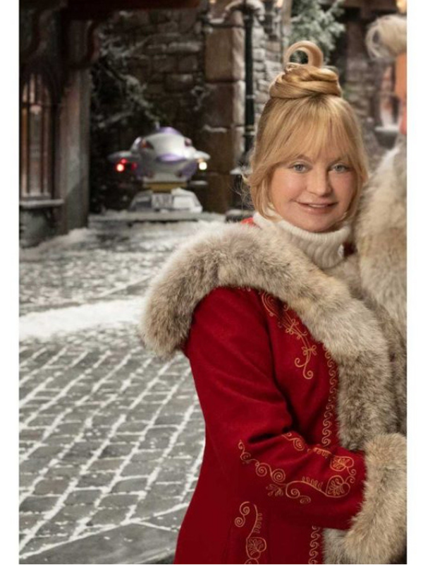 The Christmas Chronicles 2 Goldie Hawn Coat Shopotiny