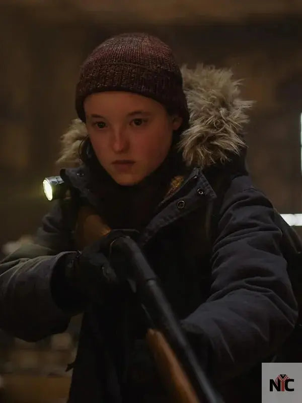The Last Of Us S02 Ellie Williams Fur Hooded Jacket Clanton Jacket