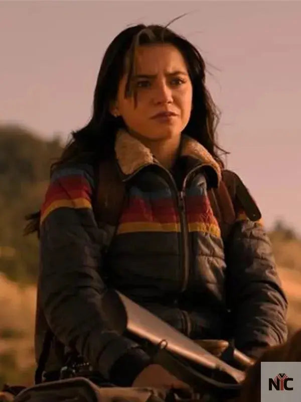 The Last of Us S02 Isabela Merced Puffer Jacket Clanton Jacket