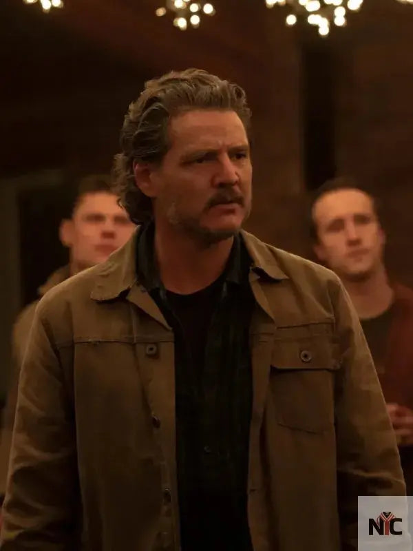 The Last of Us S02 Pedro Pascal Brown Cotton Jacket Clanton Jacket